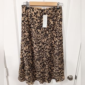 Sienna Sky - Cheetah Skirt - NWT